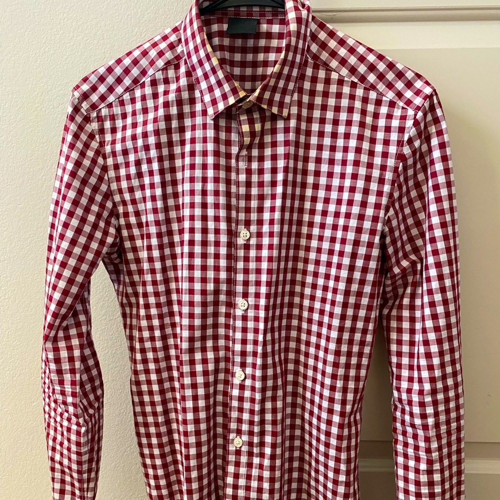 ASOS Gingham design Button-down collar shirt.